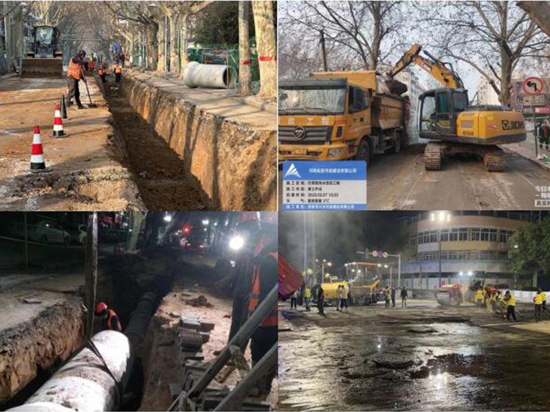 路通萬家順民 意   情系百姓暖人心——拓安市政公司獲贈燈塔路沿街商戶致謝錦旗